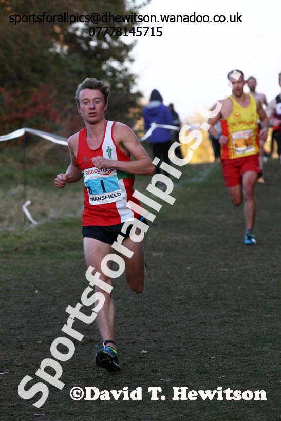 Senior men, 2016 National Cross Country Relays, Berry Hill Park, Mansfield. Photo: David T. Hewitson/Sports for All Pics